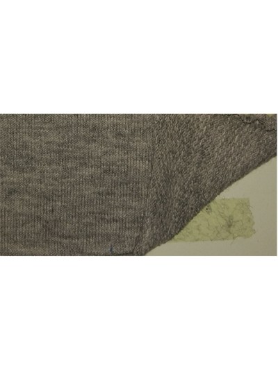 FJ-FRFE  DH-685  FRENCH TERRY 96％cotton 4％spandex grey hearther  67''/214GSM 45度照